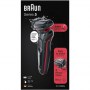 Braun | Shaver | 51-R1000s | Operating time (max) 50 min | Wet & Dry | Black/Red - 4